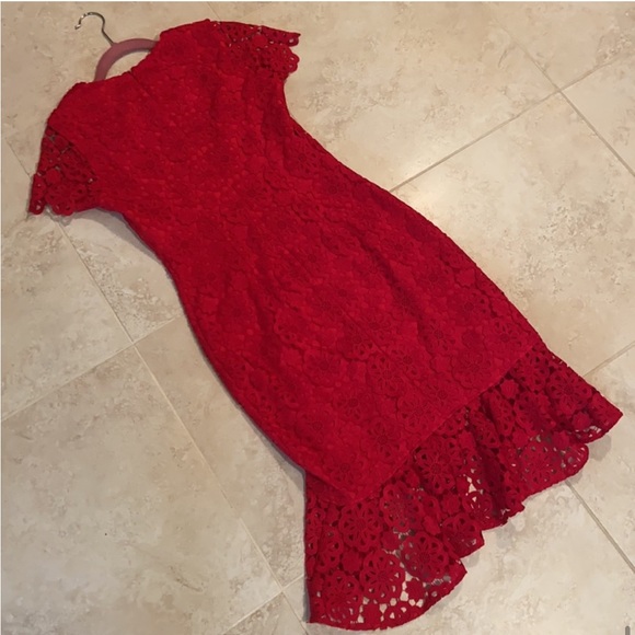 Red Eliza J Dress ❤️ - Picture 7 of 11